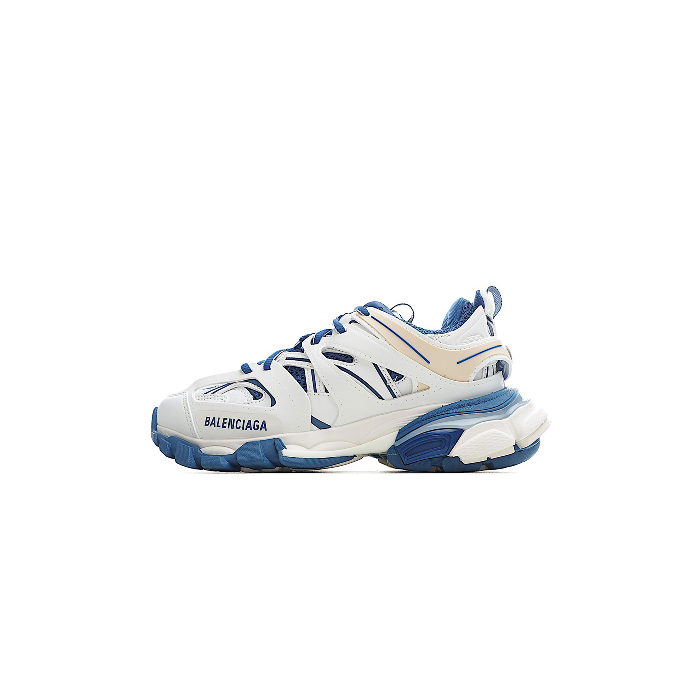 Ba*len*cia*ga track sneaker white blue 542436w1gc49050